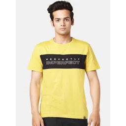 People Men Printed Pure Cotton Slim Fit Round Neck T-shirt-picture-13