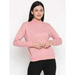 People Pink Self Design Sweatshirt image 1
