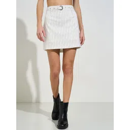 People Striped Mini Skirt-picture-35