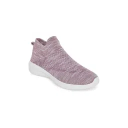 People Women Purple Textile Running Non-Marking Shoes-picture-18