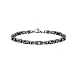 Peora Black Stainless Steel Bracelet-picture-10