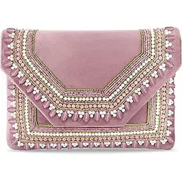 peora Clutch Purses for Women Wedding Handmade Evening Handbags Party Bridal Clutch-picture-55