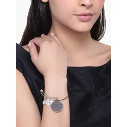 Peora Not Sisters By Blood But Sisters By Heart Silver-Plated Bracelet-picture-26