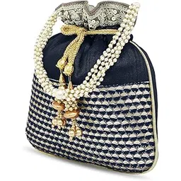 peora Potli Bags for Women Evening Bag Clutch Ethnic Bride Purse with Drawstring-picture-46
