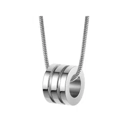 Peora Silver Plated Fancy Pendant with Chain-picture-36