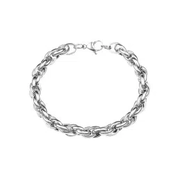 Peora Silver Stainless Steel Bracelet-picture-36