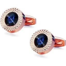 peora Two Tone Cufflinks Set Stylish Accessories for Men & Boys Wedding Business Gift-picture-11