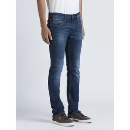 pepe jeans Men Slim Mid Rise Blue Jeans image 3