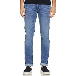Men's Mid Rise Slim Jeans-image-25