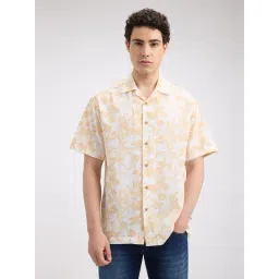Pepe Jeans Beige Relaxed Fit Printed Shirt-picture-36