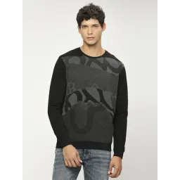 Pepe Jeans Black Cotton Regular Fit Printed Sweatshirt-picture-12