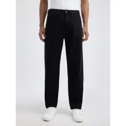 Pepe Jeans Black Cotton Relaxed Fit Jeans-picture-37