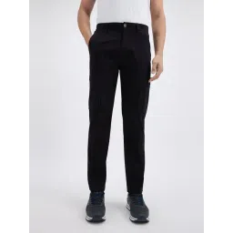 Pepe Jeans Black Cotton Straight Fit Trackpants-picture-37