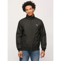 Pepe Jeans Black Regular Fit High Neck Jacket-picture-26