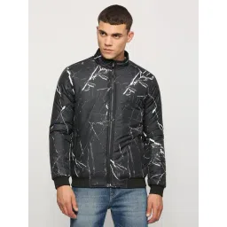 Pepe Jeans Black Regular Fit Printed Jacket-picture-38