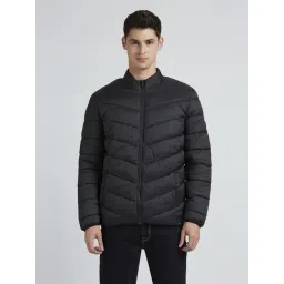 Pepe Jeans Black Regular Fit Quilted Jacket-picture-37