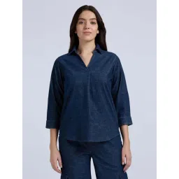 Pepe Jeans Blue Cotton Shirt-picture-41