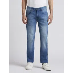 Pepe Jeans Blue Cotton Slim Fit Jeans-picture-16
