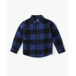 pepe jeans Boys Checked Regular Fit Shirt with Placement Print-picture-37