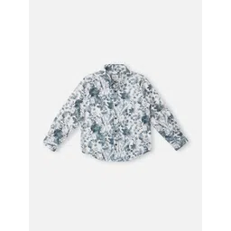 Pepe Jeans Boys Floral Printed Cotton Casual Shirt-picture-55