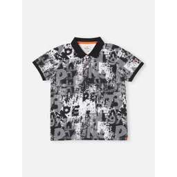 Pepe Jeans Boys Printed Polo Collar Short Sleeves Pure Cotton Casual T-shirt-picture-12