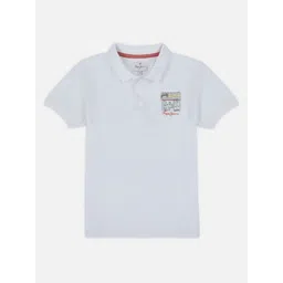 Pepe Jeans Boys Typography Printed Polo Collar Cotton T-shirt-picture-15