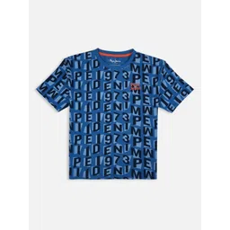 Pepe Jeans Boys Typography Printed Round Neck Cotton Oversized T-shirt-picture-10