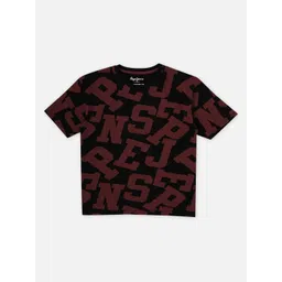 Pepe Jeans Boys Typography Printed Round Neck Pure Cotton T-shirt-picture-16