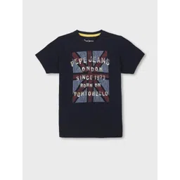 Pepe Jeans Boys Typography Printed Round Neck Pure Cotton T-shirt-picture-10