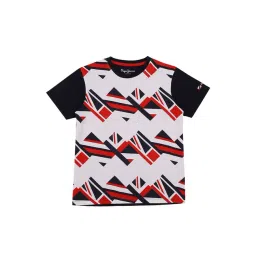 Pepe Jeans Boys White & red Cotton Graphic T-Shirt-picture-21