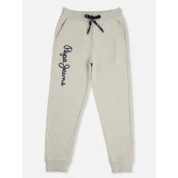 Pepe Jeans Boys White Printed Joggers-picture-24