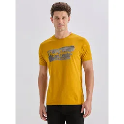 Pepe Jeans Brand Logo Printed Pure Cotton Slim Fit T-shirt-picture-20