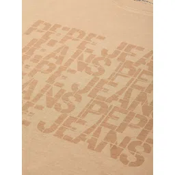 Pepe Jeans Brand Logo Printed Pure Cotton Slim Fit T-shirt image 2