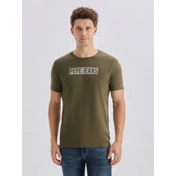Pepe Jeans Brand Logo Printed Slim Fit T-shirt-picture-35