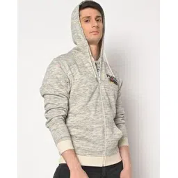 pepe jeans Brand Print Zip-Front Hoodie-picture-44