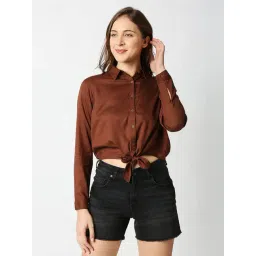 Pepe Jeans Brown Regular Fit Shirt-picture-45