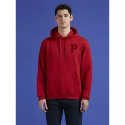 Pepe Jeans Burnt Red Loose Fit Printed Hooded Sweatshirt-picture-39