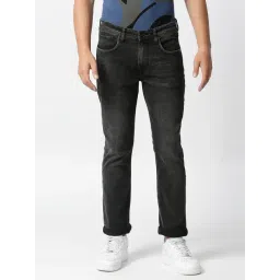 Pepe Jeans Charcoal Regular Fit Lightly Washed Jeans-picture-32