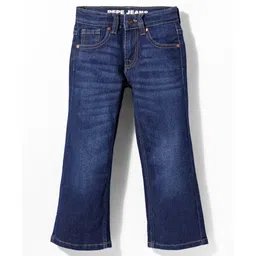 Pepe Jeans Cotton Blend Knit Full Length Jeans - Navy Blue-picture-16