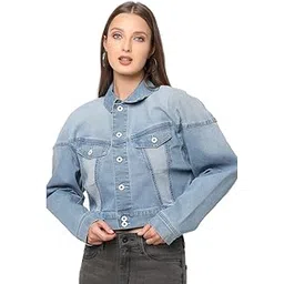 pepe jeans Cotton Blend Women's Classic Fit Standard Length Jacket-picture-11