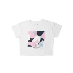 Pepe Jeans Girls Graphic Printed Pure Cotton T-shirt-picture-33