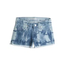 Pepe Jeans Girls Mid-Rise Denim Shorts-picture-13