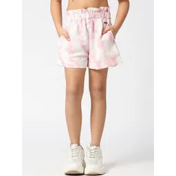 Pepe Jeans Girls Mid-Rise Tie And Dye Shorts-picture-17