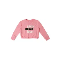 Pepe Jeans Girls Round Neck Printed Cotton Pullover Sweatshirt-picture-40