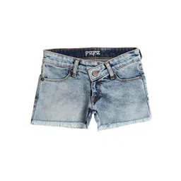 Pepe Jeans Girls Washed Denim Shorts-picture-24