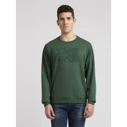 Pepe Jeans Green Cotton Regular Fit Printed Sweatshirt-picture-19