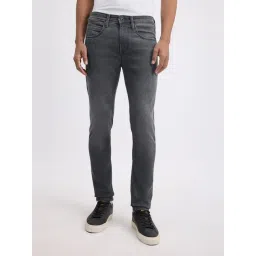 Pepe Jeans Grey Cotton Slim Fit Jeans-picture-42