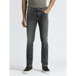 Pepe Jeans Grey Cotton Slim Fit Jeans-picture-41