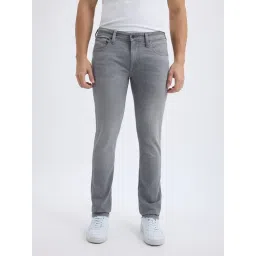 Pepe Jeans Grey Cotton Slim Fit Jeans-picture-35