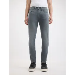 Pepe Jeans Grey Cotton Slim Fit Jeans-picture-28